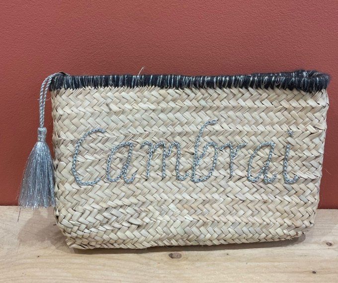 POCHETTE "CAMBRAI" ARGENTÉ