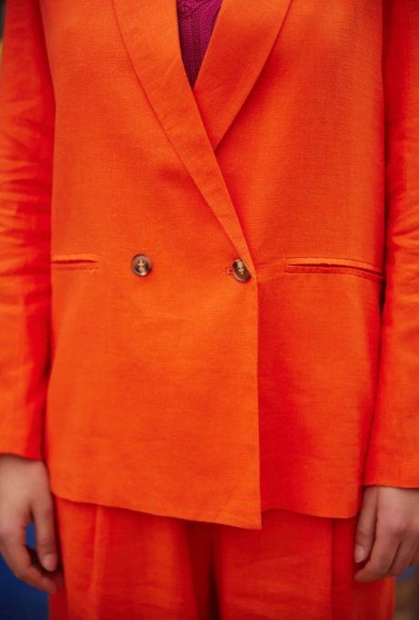 VESTE BLAZER VIVANO - ORANGE