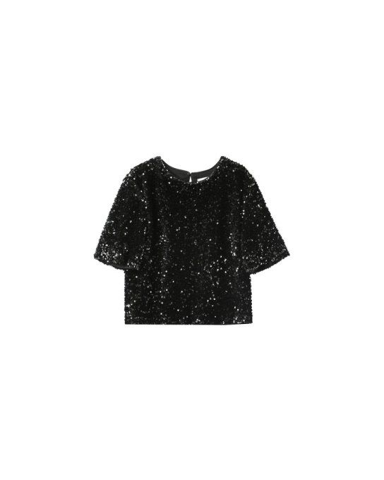 BLOUSE NOIR ORTALE