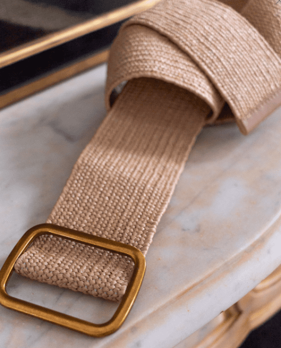 CEINTURE MEDELIN - CAMEL 