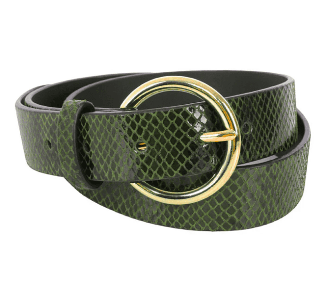 CEINTURE CUIR DIXONS S - KAKI