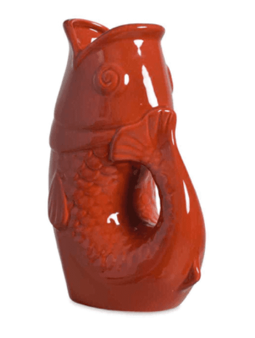 VASE POISSON GM CÉRAMIQUE TERRACOTTA