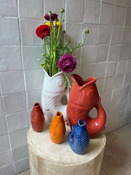 VASE POISSON PM CÉRAMIQUE TERRACOTTA